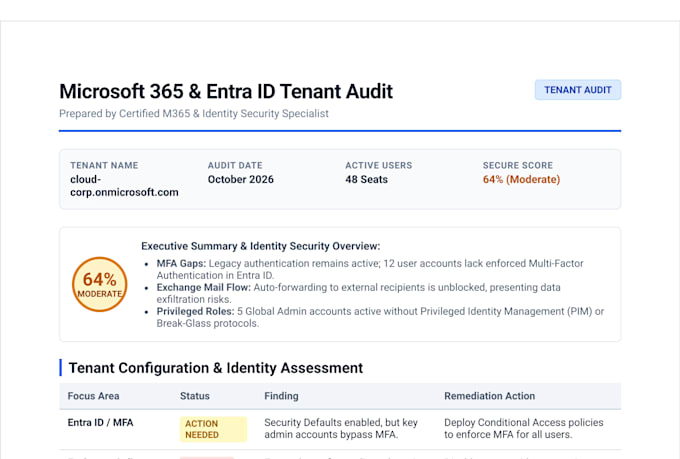 setup configure or fix microsoft entra id and exchange online